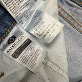 Levi's 511 Jean Mens 34x32 Blue Slim Fit Mid Rise Light Wash Stretch Denim Pants