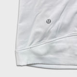 Lululemon Winter Sprinter Hoodie Womens Size 12 White 1/2 Zip Hooded Sweater