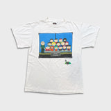 Vintage 1998 South Park T Shirt Mens Medium White 3rd Grade Elementary Class Tee