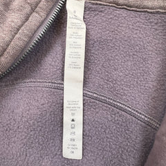 Lululemon Scuba Hoodie Light Cotton Womens Size 8 Gray Hooded Sweater