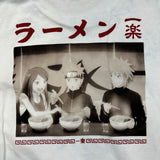 Uniqlo Naruto Shippuden T Shirt Mens Large White Ramen Pocket Graphic Tee
