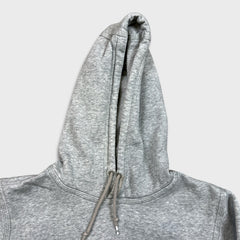 Nike Sportswear Hoodie Mens Small Gray Swoosh Pullover Hooded Sweater
