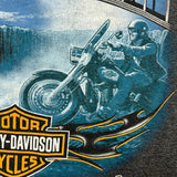 Harley Davidson T Shirt Mens XL Gray Historic Clifton Hill Niagara Falls
