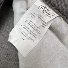 Dickies Pants Mens 32x32 Gray Genuine Straight Leg Carpenter Workwear Trousers