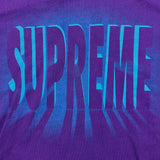 FW18 Supreme Light SS Top T Shirt Mens Medium Purple Short Sleeve Tee