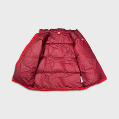 Vintage Y2K Nike Sportswear Jacket Mens Large Red Swoosh Full Zip Outdoor Puffer Coat