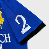 Vintage 1996 Polo Ralph Lauren Shirt Mens Large Blue Blackwatch Polo Team