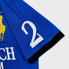 Vintage 1996 Polo Ralph Lauren Shirt Mens Large Blue Blackwatch Polo Team