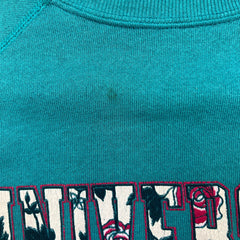 Vintage 80s Universite de Paris Sweatshirt Mens Large Blue USA Collegiate Pullover