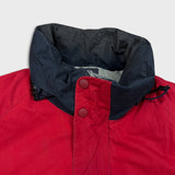 Nautica Jacket Mens XL Red NS-83 Reverisble Puffer Down Full Zip Outdoor Coat