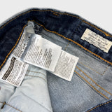 Levi's 511 Jeans Mens 33x32 Blue Slim Fit Mid Rise Dark Wash Stretch Denim Pants