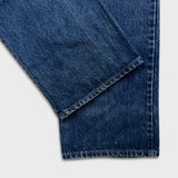Vintage 90s Levi's 619 Jeans Mens 34x34 Slim Straight Orange Tab Medium Wash Denim Pants