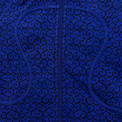 Lululemon Scuba Hoodie Womens XS Blue AOP Full Zip Sports Hooded Sweater