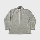 The North Face Fleece Mens XL Gray Full Zip Outdoor Jacket