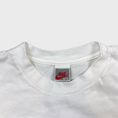 Vintage Nike OFSAA T Shirt Mens XL White Swoosh Ontario Federation 90s Tee