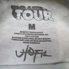Travis Scott Utopia Circus Maximus 2023 Tour III Tee Mens Medium White T Shirt