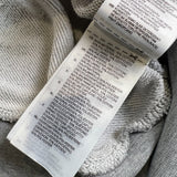 Adidas Hoodie Mens Large Gray Essentials Spell Out Full Zip Hooded Sweater