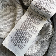 Adidas Hoodie Mens Large Gray Essentials Spell Out Full Zip Hooded Sweater