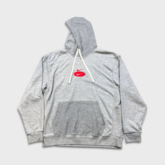 Nike Sportswear Hoodie Mens XL Gray Swoosh Pullover Hooded Sweater