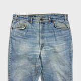 Vintage 90s Levi's 619 Jeans Mens 38x32 Orange Tab Light Wash Relaxed Denim Pants