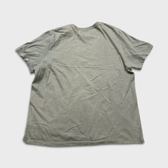 Nike Sportswear T Shirt Mens XL Gray Big Swoosh Graphic Short Sleeve Tee