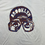Vintage Y2K Air Jordan Spike Lee Mars Blackmon Brooklyn T Shirt Mens 2XL White Tee