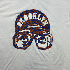 Vintage Y2K Air Jordan Spike Lee Mars Blackmon Brooklyn T Shirt Mens 2XL White Tee