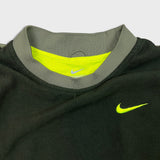 Nike Sportswear Fleece Mens Medium Green Embroidered Swoosh Standard Fit Pullover Jacket