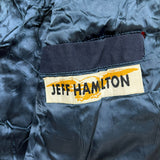 Vintage 90s Jeff Hamilton NASCAR Jacket Large USA Dale Jarret Ford Racing Quality Care