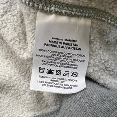 Nike Sportswear Hoodie Mens Medium Gray Swoosh Pullover Hooded Sweater