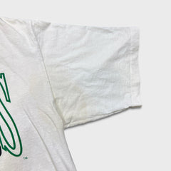 Vintage 1995 Logo 7 NCAA Final Four Championship T Shirt Mens XL White Manhattan Jaspers Basketball Tee