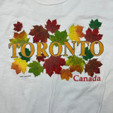 Vintage 2000 Toronto Canada Maple Leaves T Shirt Mens Medium White Graphic Tee