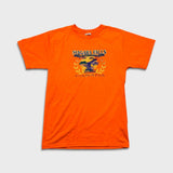 Vintage 90s Niagara Falls Canada T Shirt Mens Medium Orange Graphic Tee