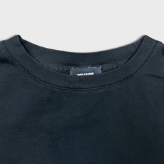 SS20 WE11DONE Long Sleeve Shirt Mens Small Black Oversized Graphic Tee