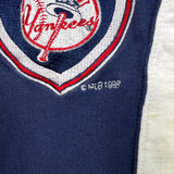 Vintage 1997 Pro Player New York Yankees Polo Shirt Mens 2XL White MLB Baseball