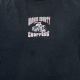 Vintage 2003 Orange County Choppers T Shirt Mens Large Black Faded Distress Bike Tee