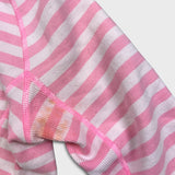 Lululemon Scuba Hoodie Womens Size 10 Pink Striped Full Zip Hooded Sweater