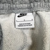 Nike Sportswear Sweatpants Mens Large Gray Swoosh Athletic Gym Jogger
