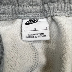 Nike Sportswear Sweatpants Mens Large Gray Swoosh Athletic Gym Jogger