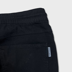 Projek Raw Pants Mens Large Black Taper Leg Cargo Utility Casual Trousers