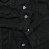 Levi's Type III Jean Jacket Mens Large Black Denim Western Trucker Button Up