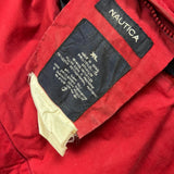 Nautica Jacket Mens XL Red NS-83 Reverisble Puffer Down Full Zip Outdoor Coat