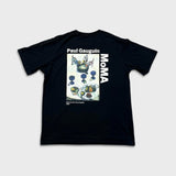 Uniqlo x MoMA Art Icons T Shirt Mens Medium Black Paul Gauguin Still Life Tee
