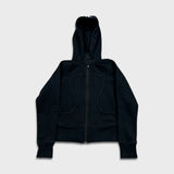 Lululemon Scuba Hoodie Womens Size 2 Black Full Zip Hooded Hooded Sweater