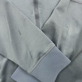 Nike Sportswear Sweatshirt Mens Medium Gray Swoosh Full Zip Tracksuit Top