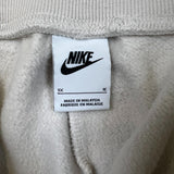 Nike Sportswear Sweatpants Womens XL White Swoosh Taper Leg Fleece Jogger