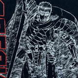 Berserk T Shirt Mens XL Black Guts Anime Crunchyroll Short Sleeve Graphic Tee