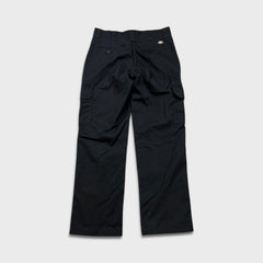 Dickies Flex Pants Mens 32x30 Black Regular Straight Workwear Chino Cargo Trouser