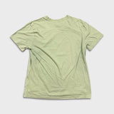 2023 AC/DC T Shirt Mens Small Green Spell Out Logo Graphic Rock Band Tee