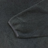 Vintage Y2K Nautica Fleece Mens Large Black 1/4 Zip Outdoor Pullover Jacket